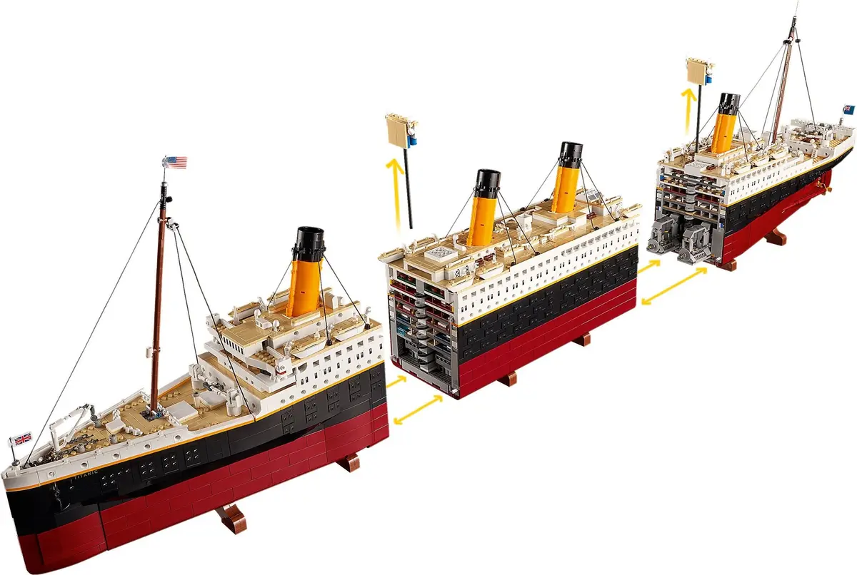 LEGO Icons 10294 Titanic set, image 36