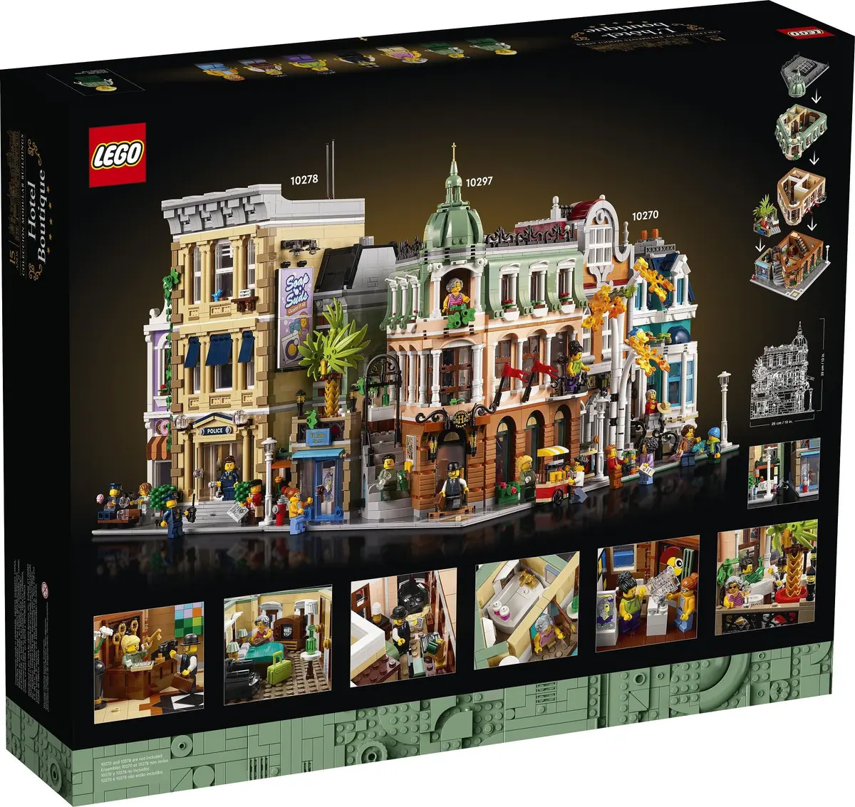 LEGO Icons 10297 Boutique Hotel set, image 13