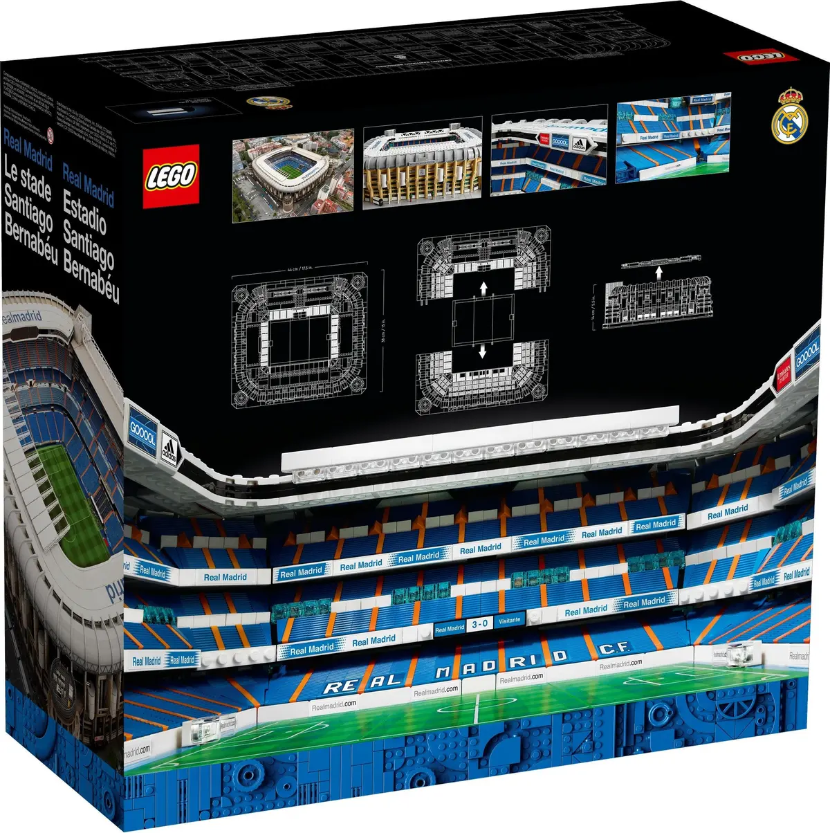 LEGO Icons 10299 Real Madrid - Santiago Bernabéu Stadium set, image 8