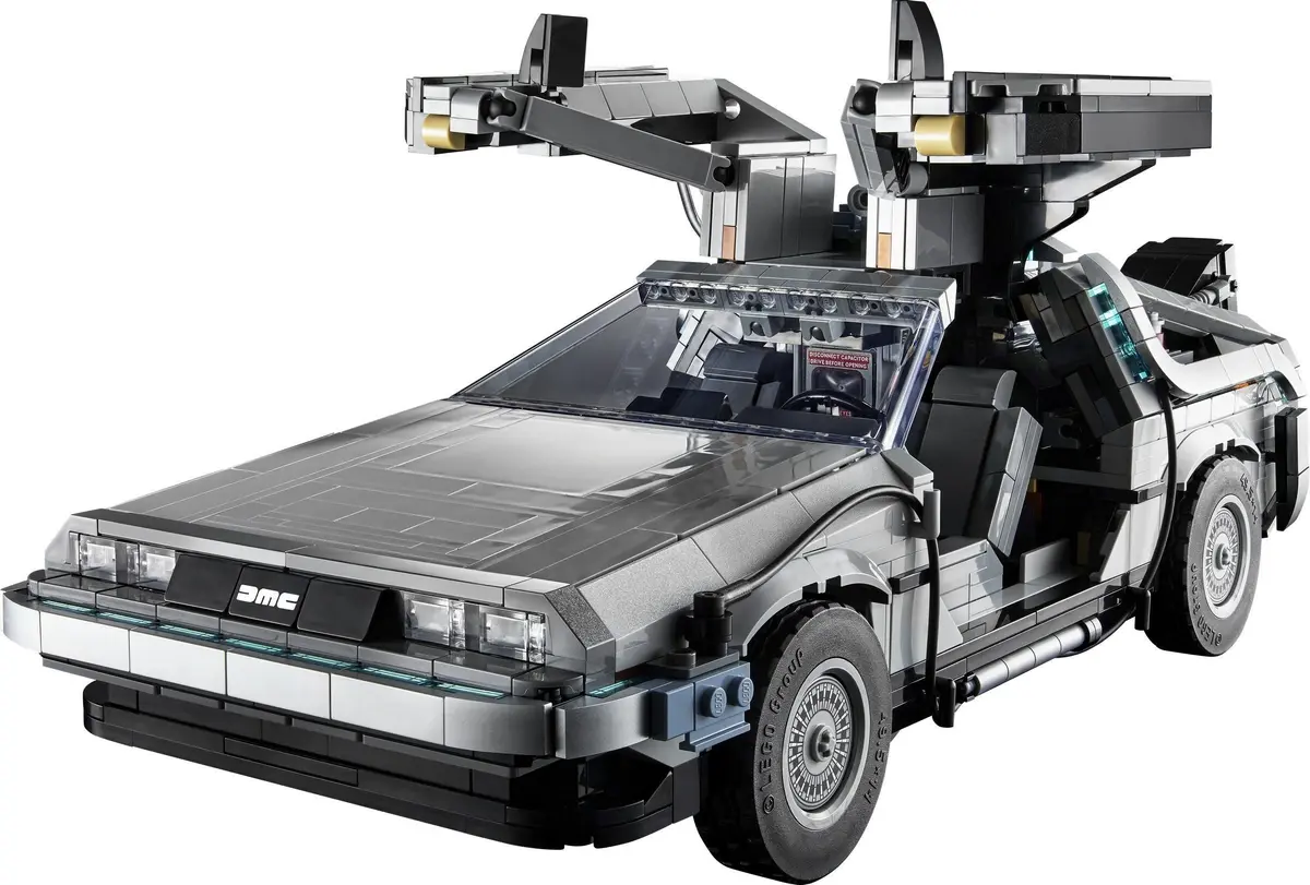 LEGO Icons 10300 Back to the Future Time Machine set, image 6