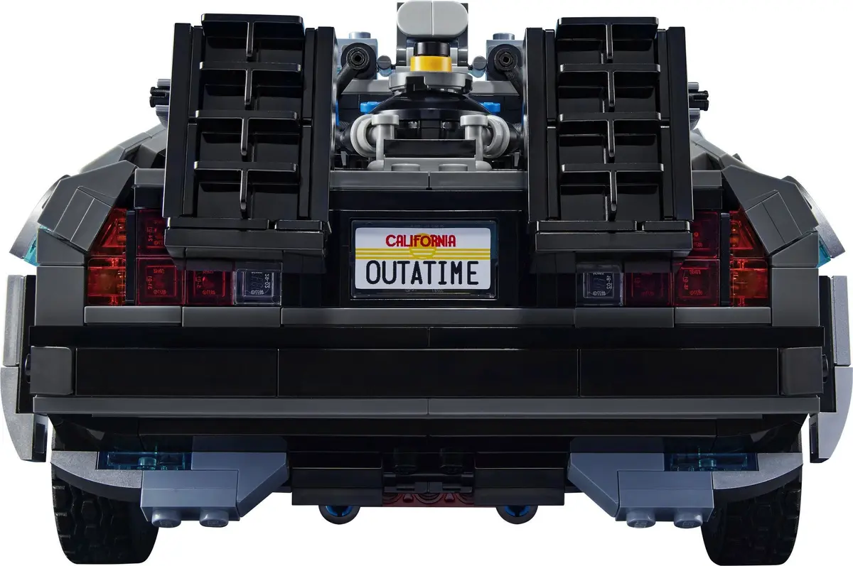 LEGO Icons 10300 Back to the Future Time Machine set, image 10