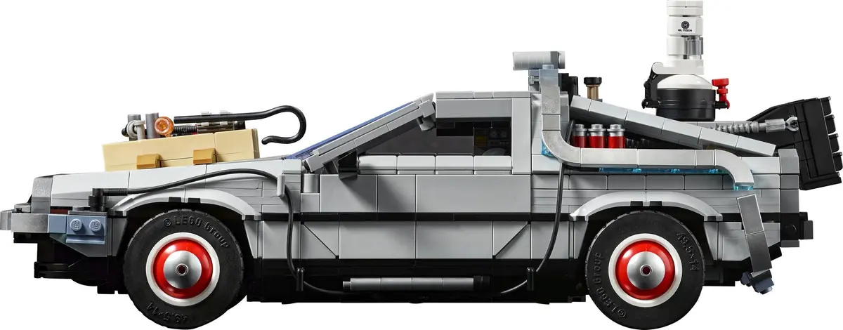 LEGO Icons 10300 Back to the Future Time Machine set, image 8