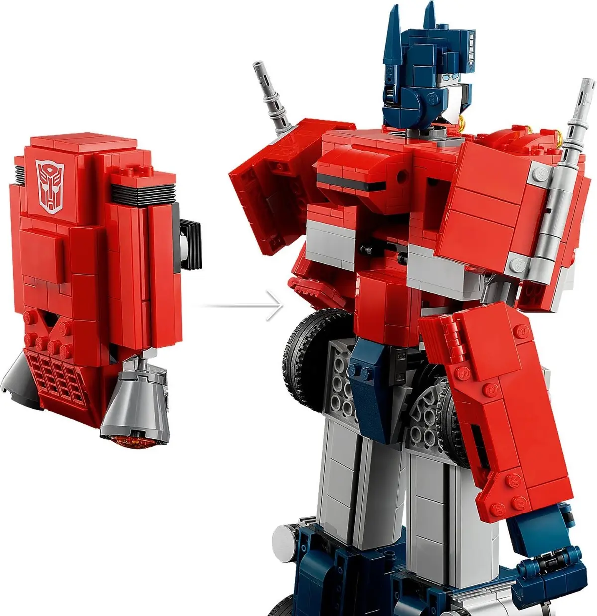 LEGO Icons 10302 Optimus Prime set, image 8