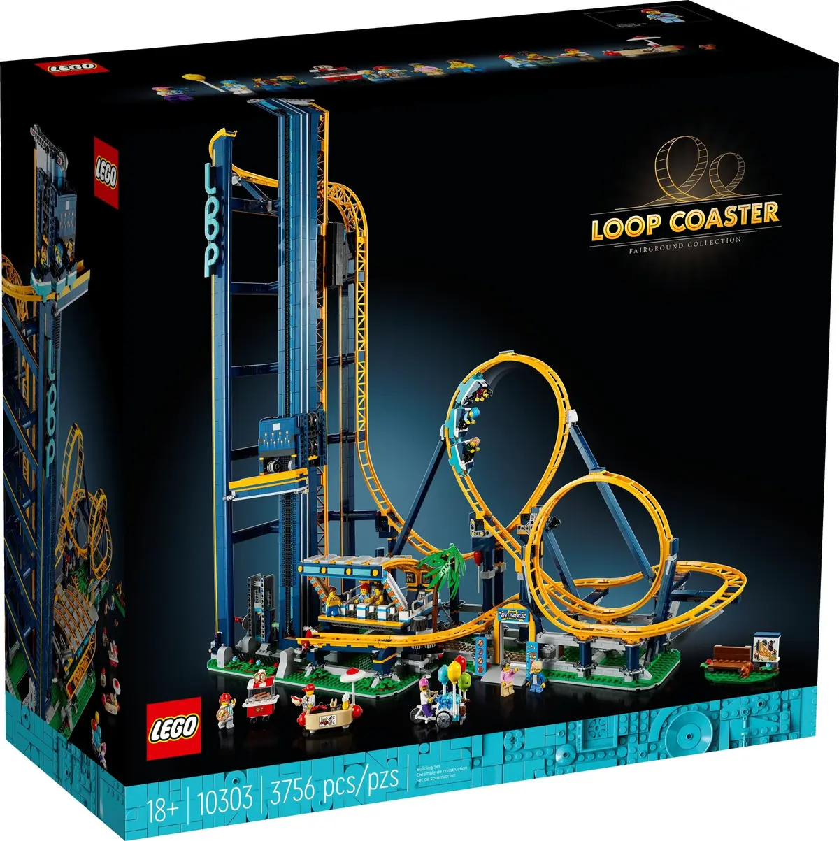LEGO Icons 10303 Loop Coaster set, image 2