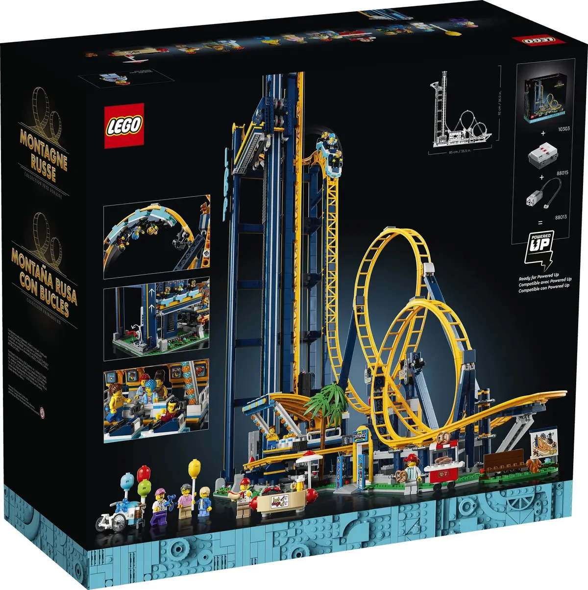 LEGO Icons 10303 Loop Coaster set, image 12