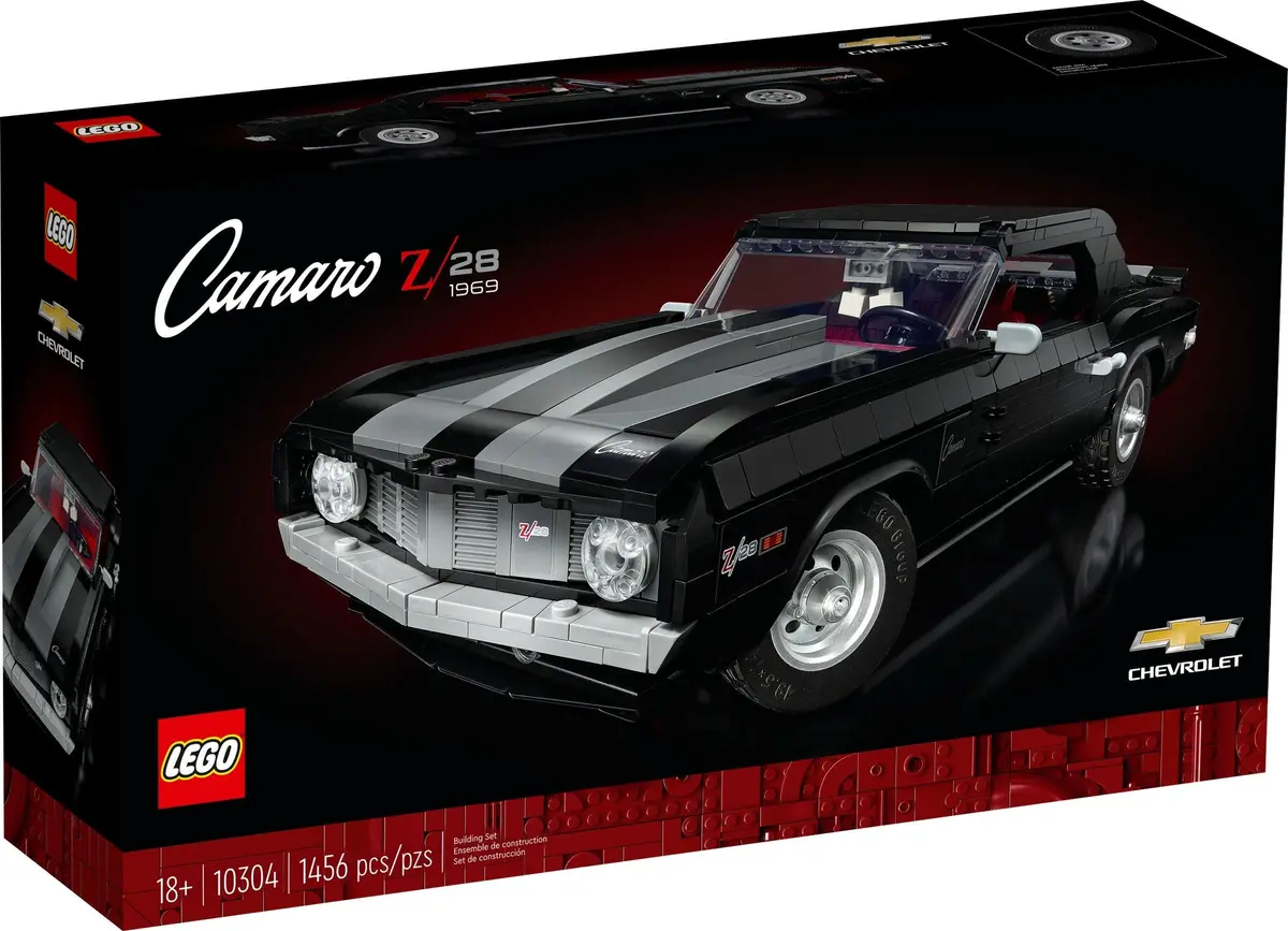 LEGO Icons 10304 Chevrolet Camaro Z/28 1969 set, image 2
