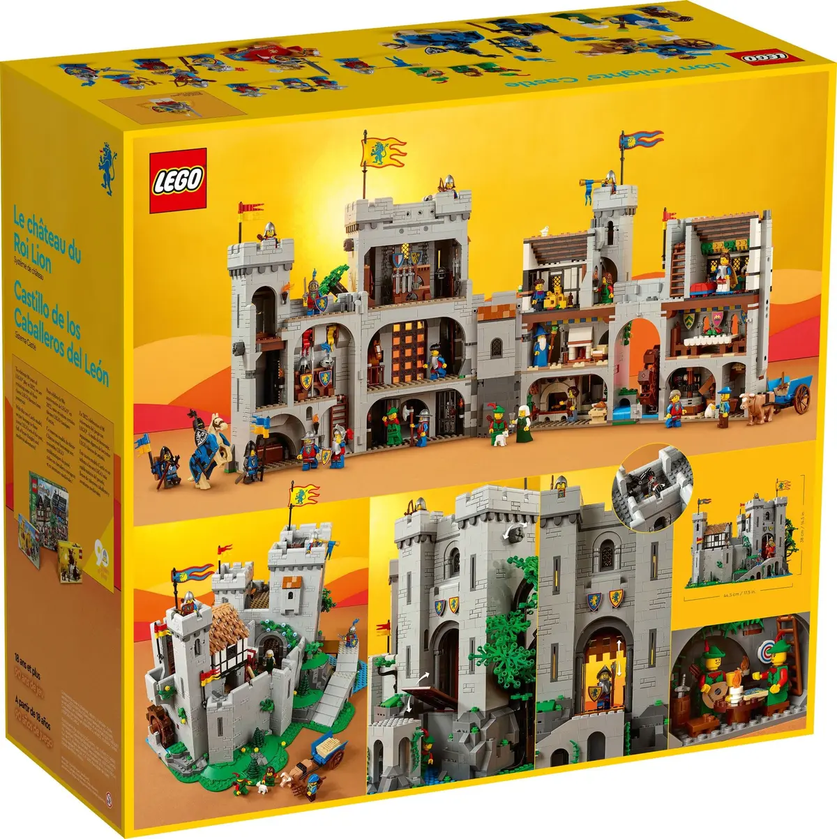 LEGO Icons 10305 Lion Knights' Castle set, image 5