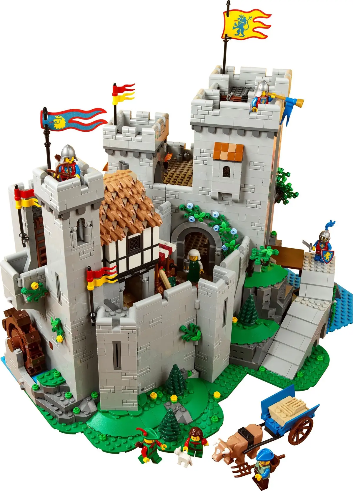 LEGO Icons 10305 Lion Knights' Castle set, image 3