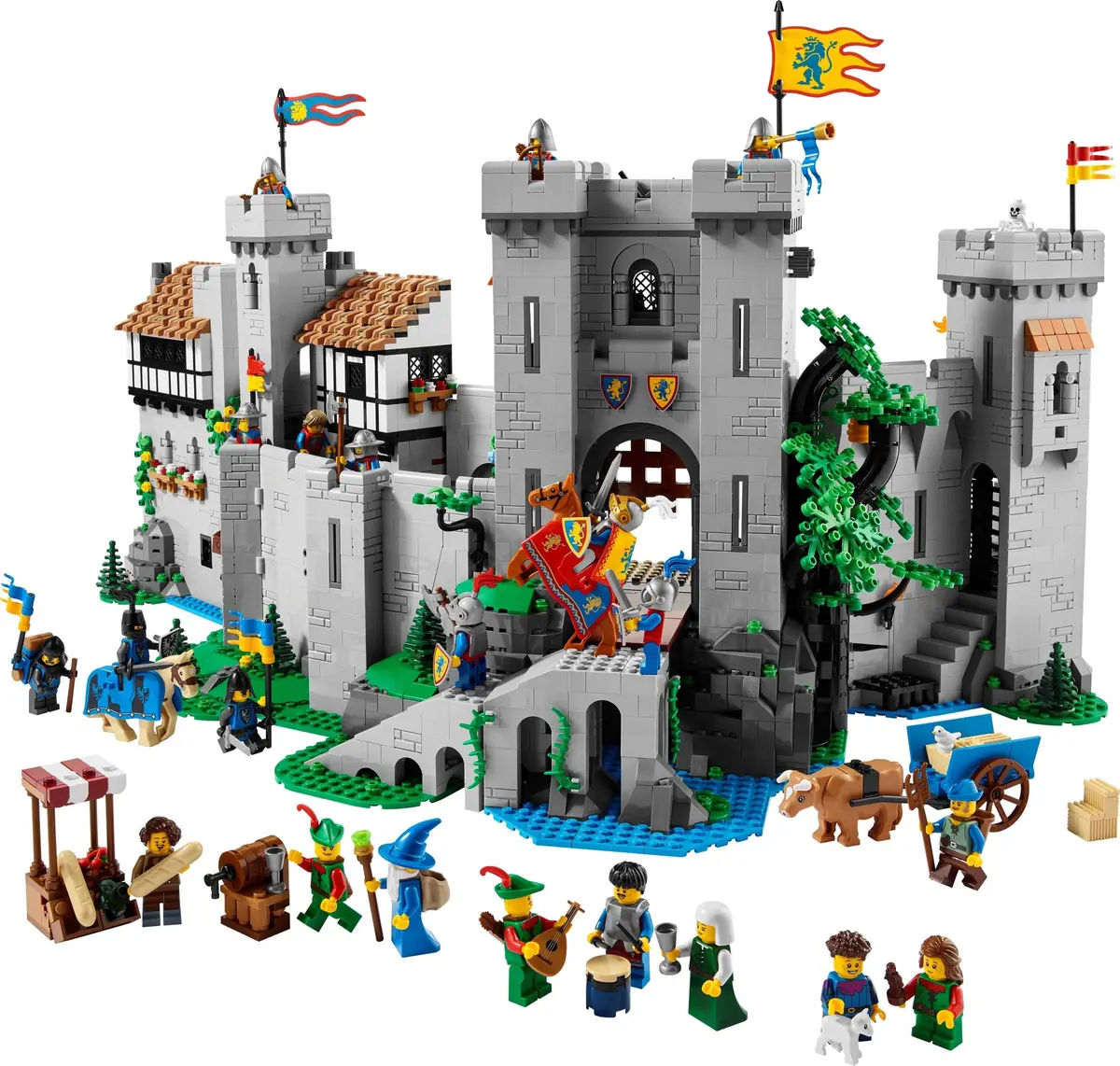 LEGO Icons 10305 Lion Knights' Castle set