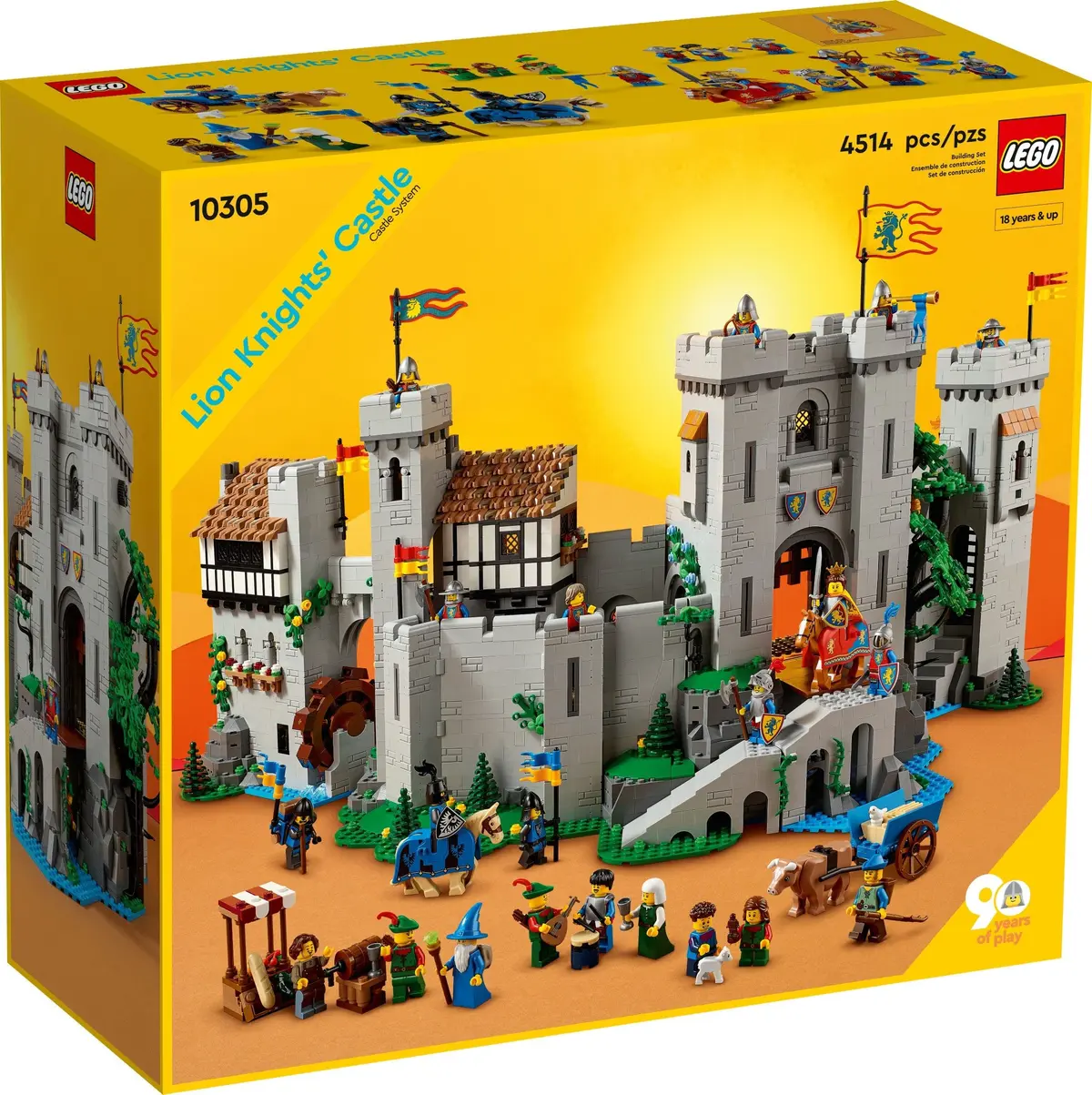 LEGO Icons 10305 Lion Knights' Castle set, image 2