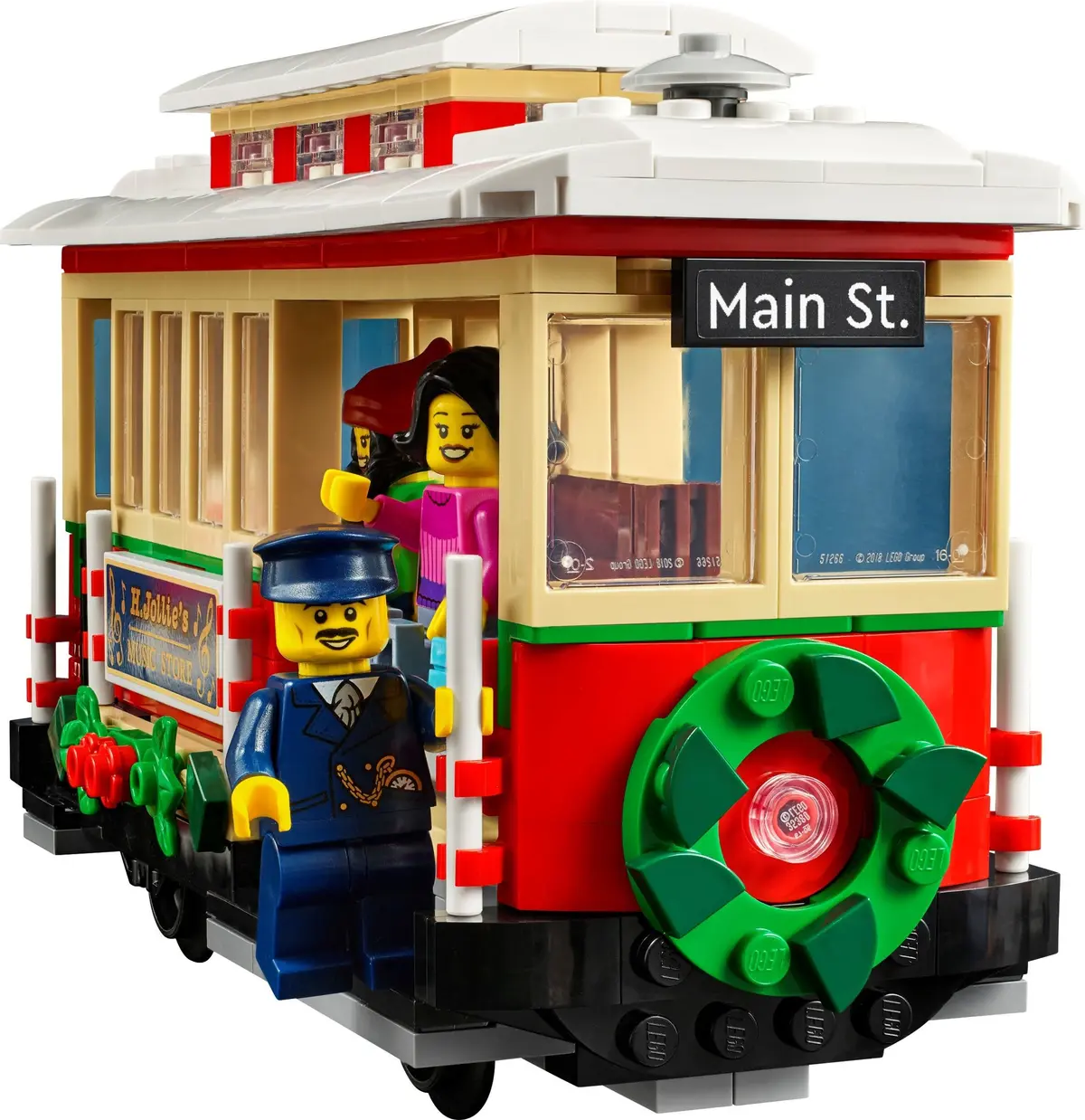 LEGO Icons 10308 Holiday Main Street set, image 10