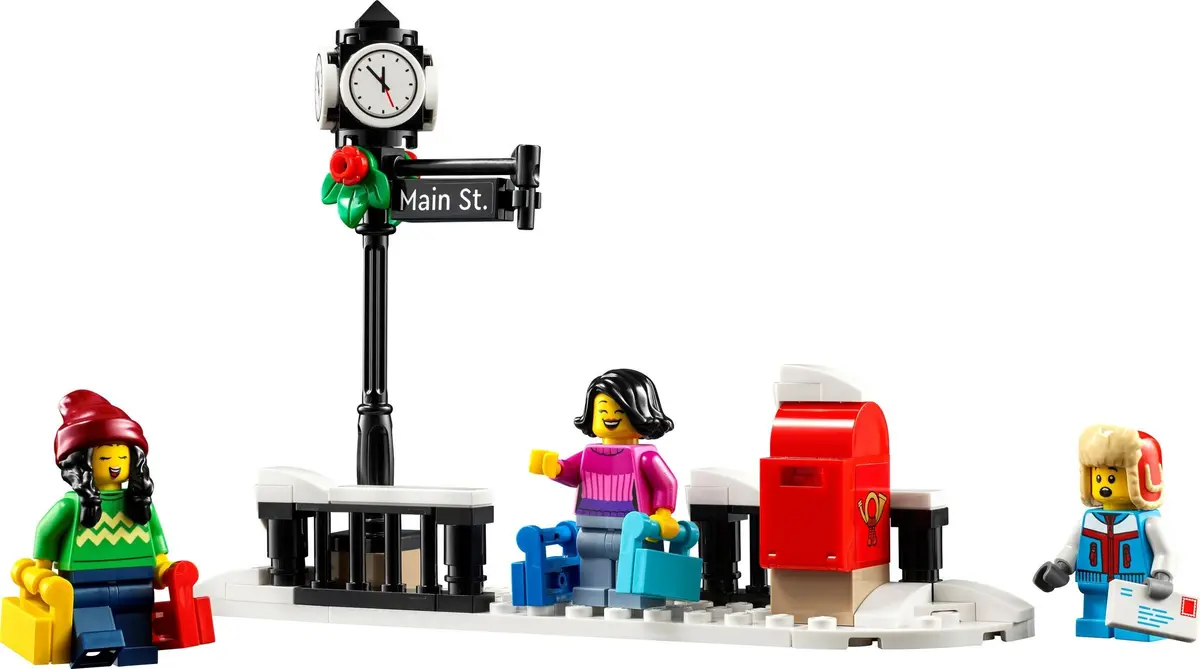 LEGO Icons 10308 Holiday Main Street set, image 11