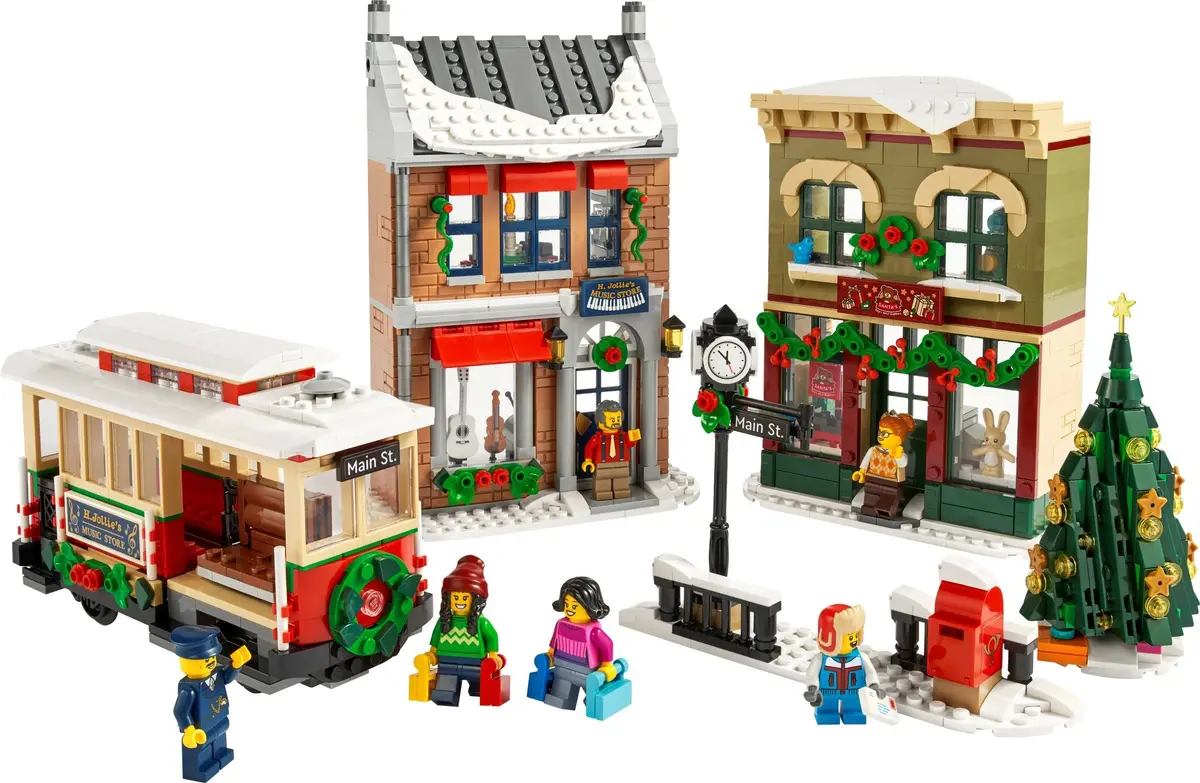 LEGO Icons 10308 Holiday Main Street set