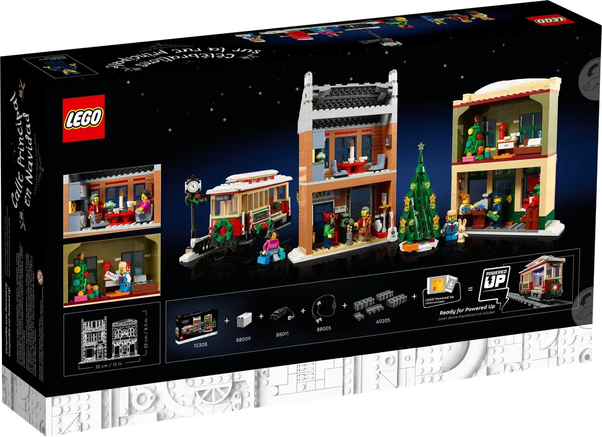 LEGO Icons 10308 Holiday Main Street set, image 12