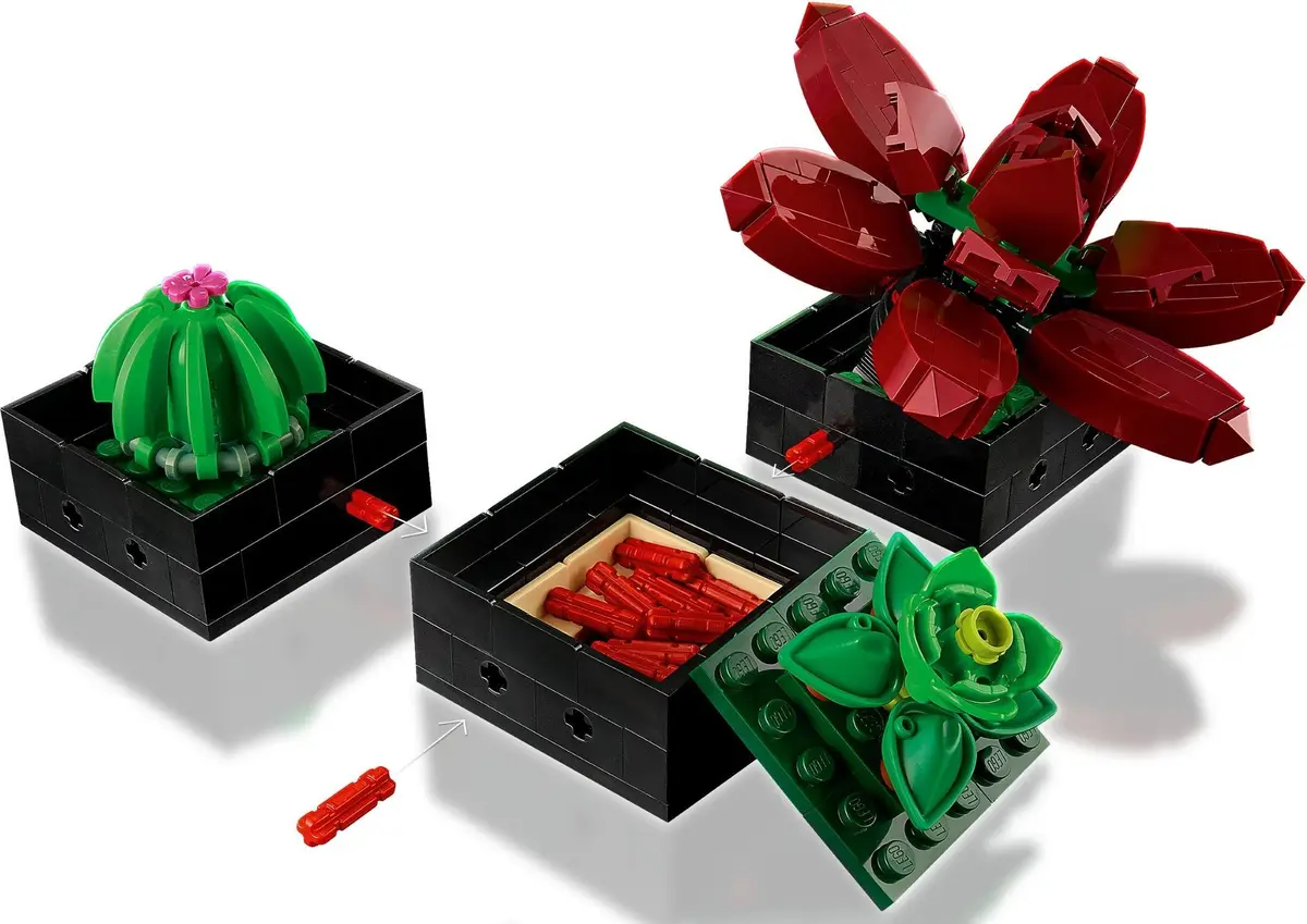 LEGO Icons 10309 Succulents set, image 6