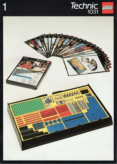 LEGO Dacta 1031 Building Cards - 1030 set
