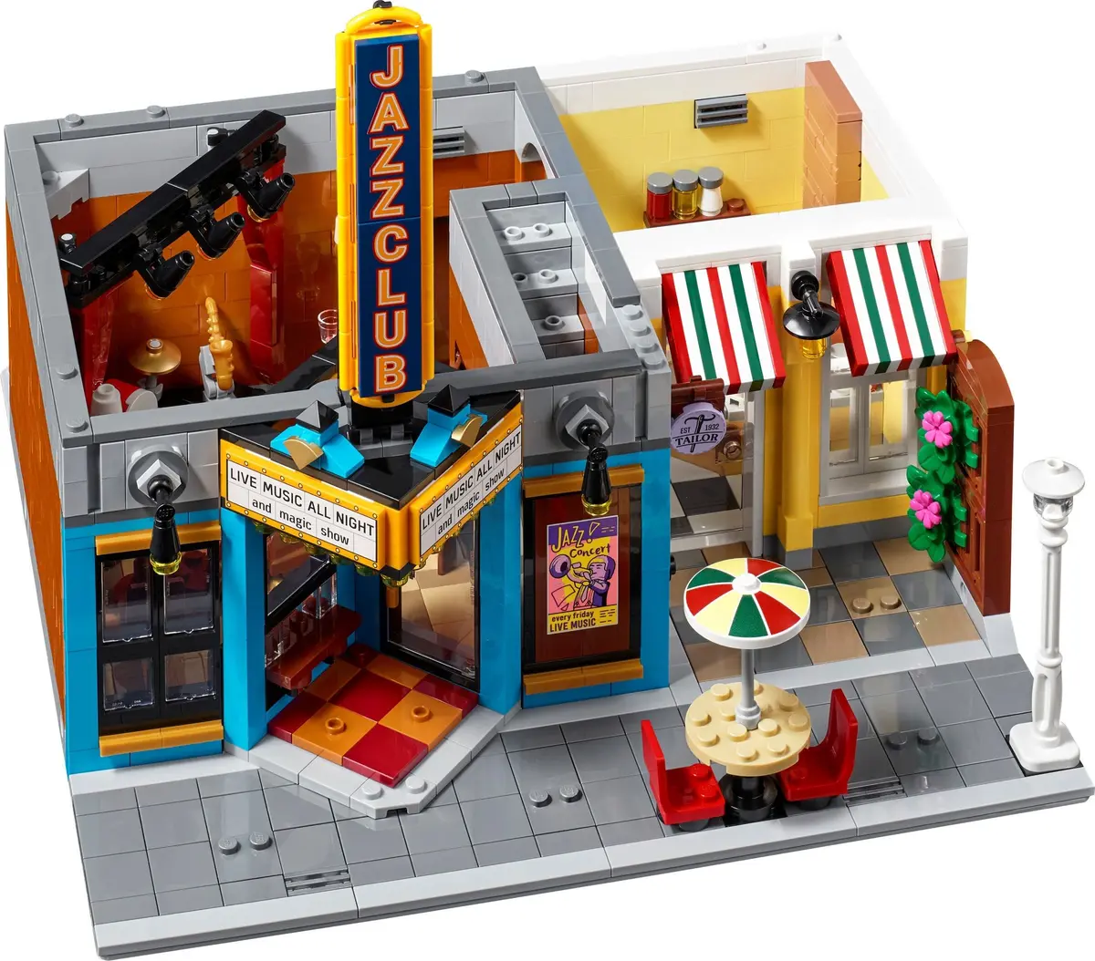 LEGO Icons 10312 Jazz Club set, image 4