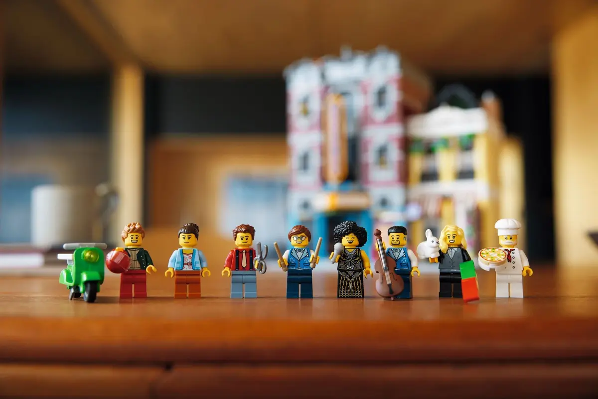 LEGO Icons 10312 Jazz Club set, image 14