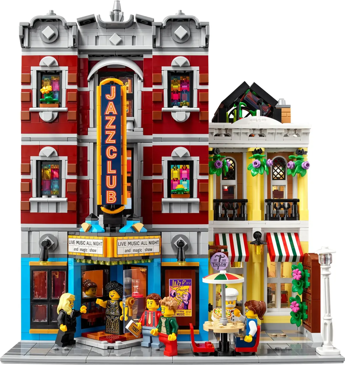 LEGO Icons 10312 Jazz Club set, image 3