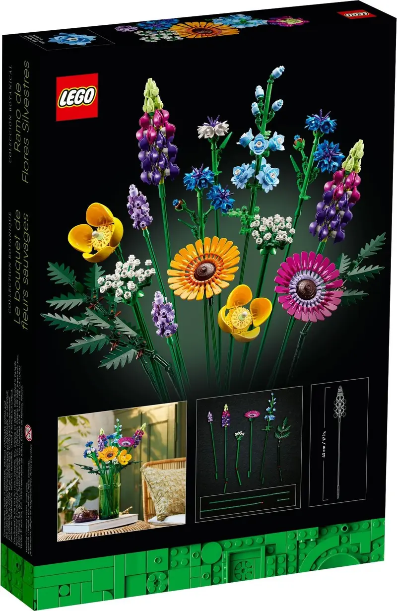LEGO Icons 10313 Wildflower Bouquet set, image 10