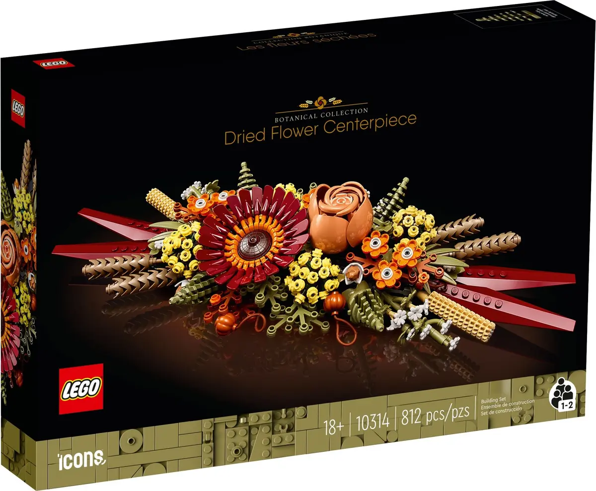 LEGO Icons 10314 Dried Flower Centrepiece set, image 3