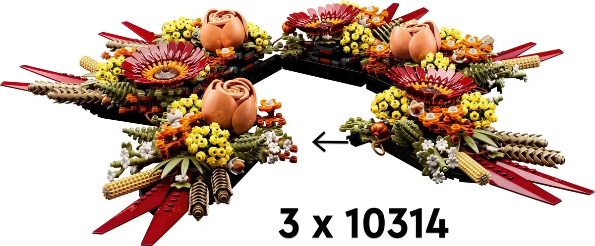 LEGO Icons 10314 Dried Flower Centrepiece set, image 6