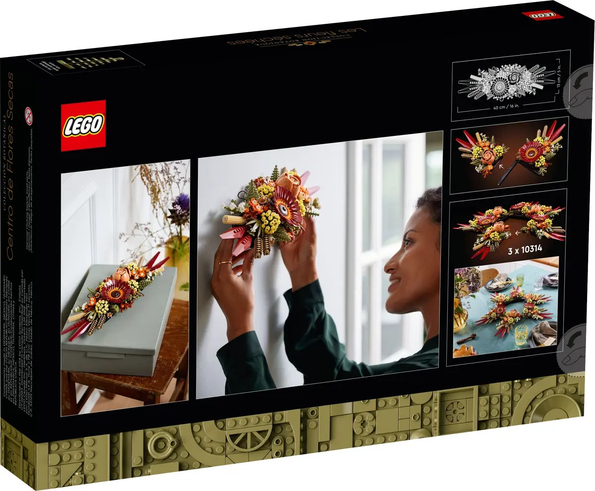 LEGO Icons 10314 Dried Flower Centrepiece set, image 8