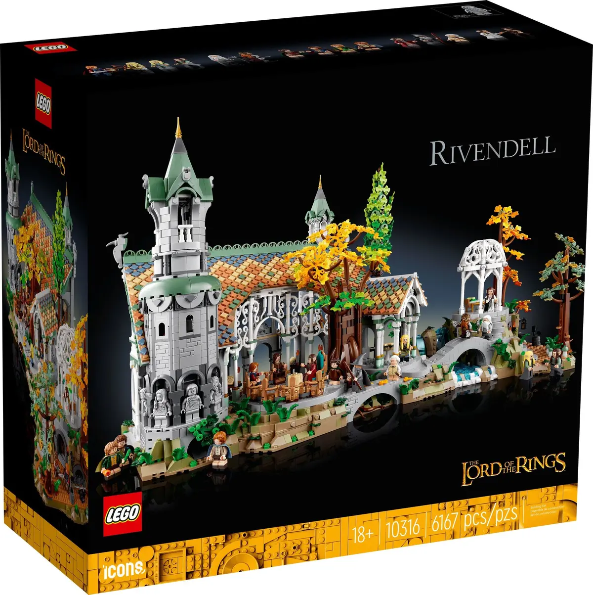 LEGO Icons 10316 The Lord of the Rings: Rivendell set, image 2