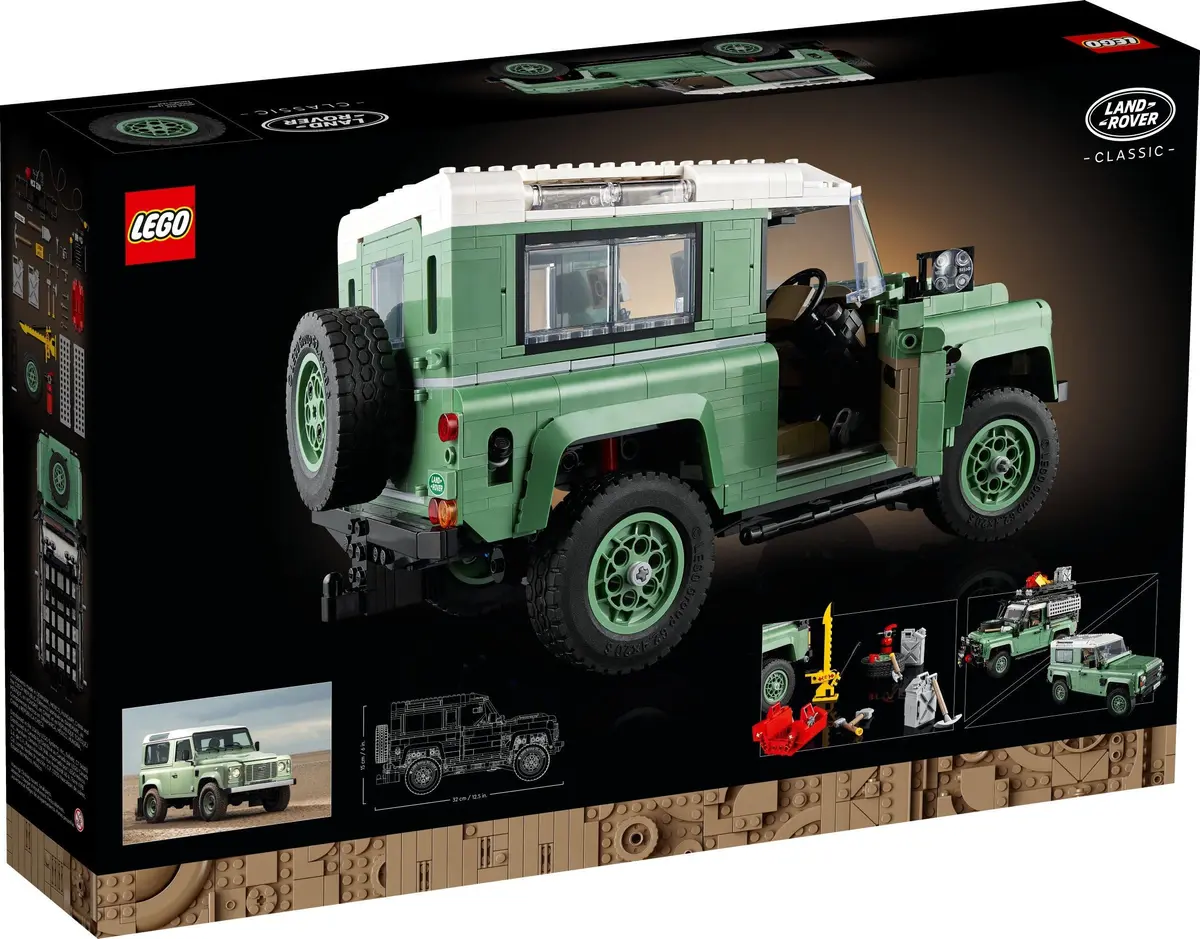 LEGO Icons 10317 Land Rover Classic Defender 90 set, image 11