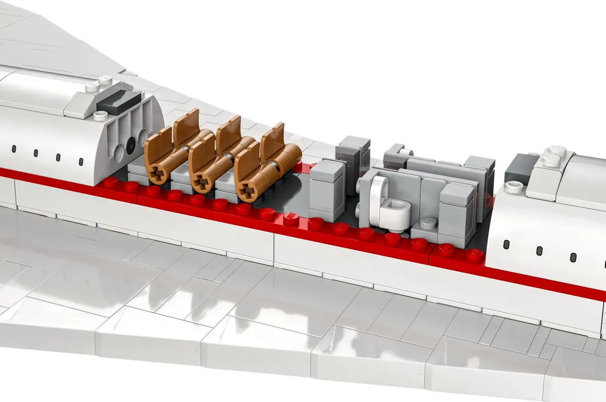 LEGO Icons 10318 Concorde set, image 8