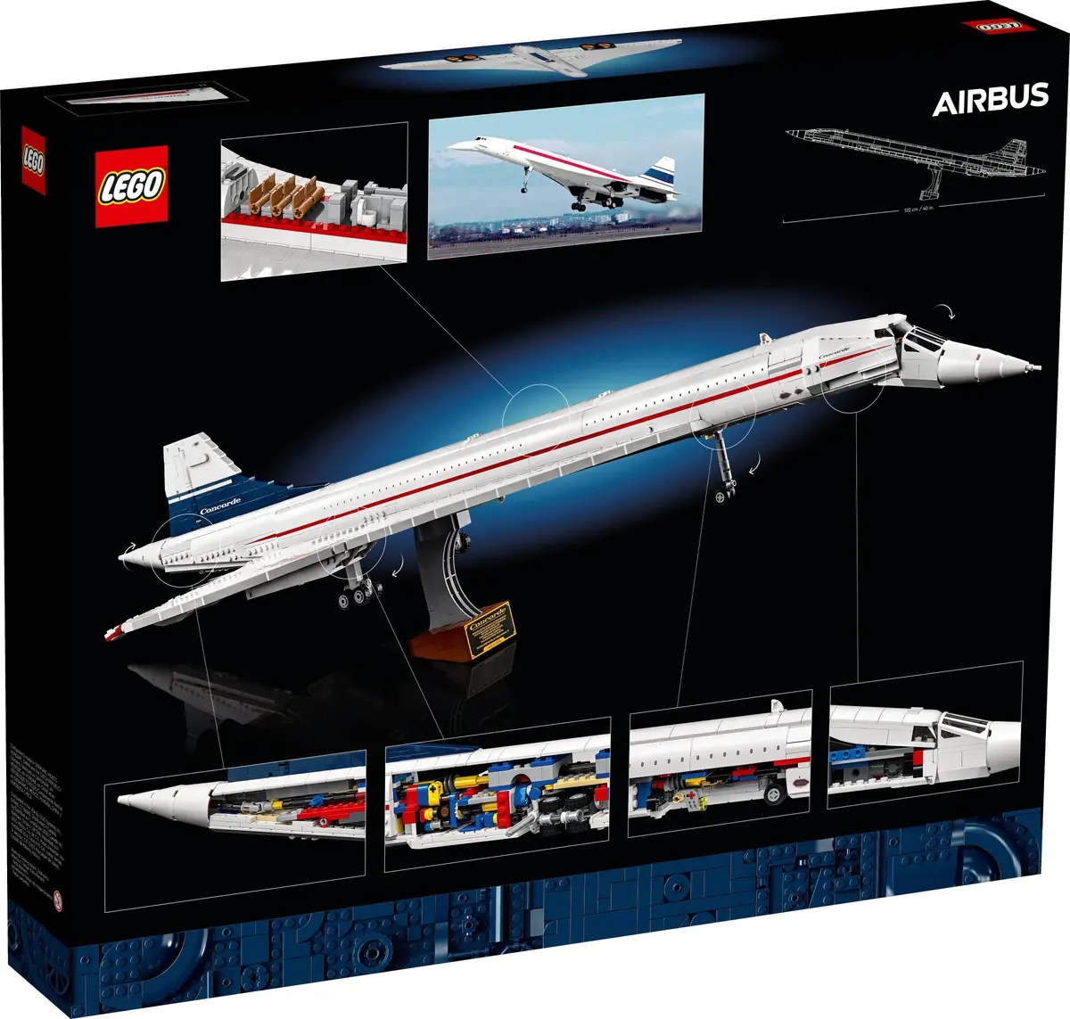 LEGO Icons 10318 Concorde set, image 9