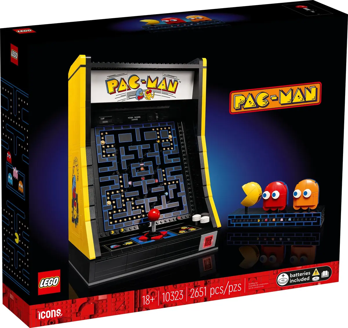 LEGO Icons 10323 PAC-MAN Arcade set, image 2