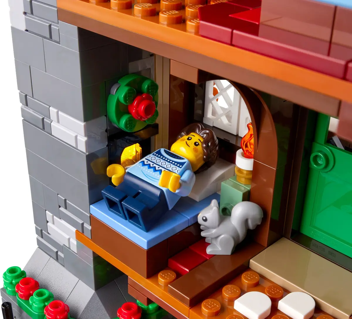 LEGO Icons 10325 Alpine Lodge set, image 12