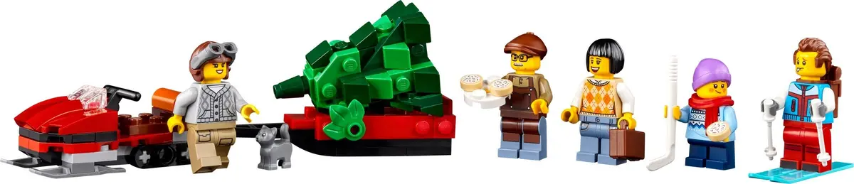 LEGO Icons 10325 Alpine Lodge set, image 3
