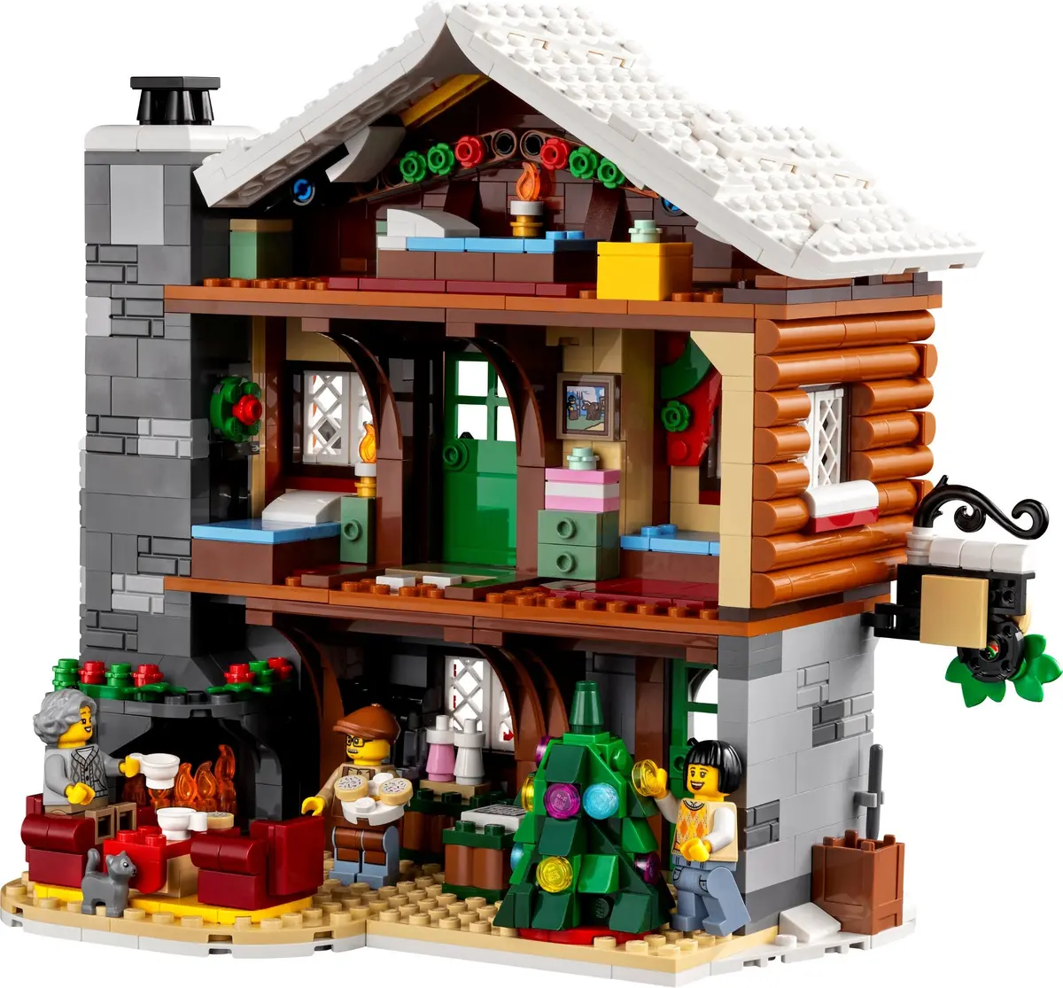 LEGO Icons 10325 Alpine Lodge set, image 8