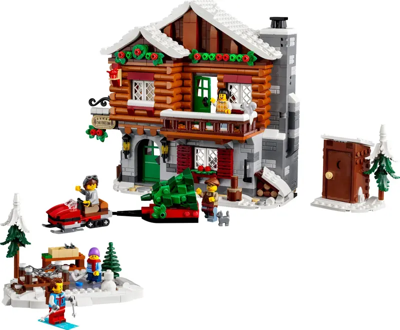 LEGO Icons 10325 Alpine Lodge set