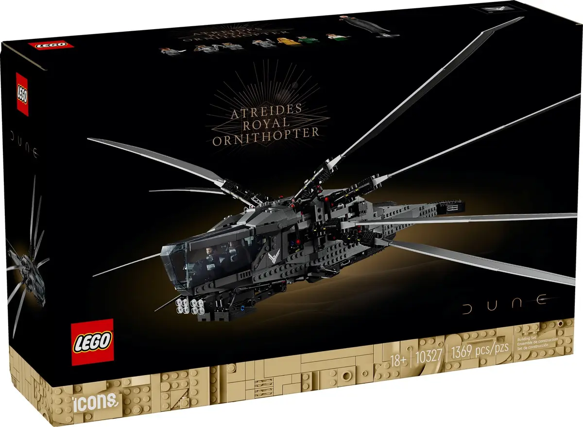 LEGO Icons 10327 Dune Atreides Royal Ornithopter set, image 2