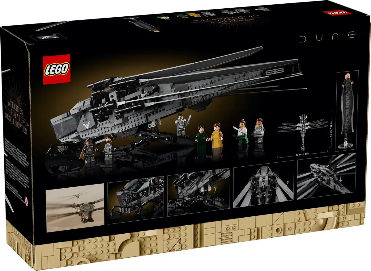 LEGO Icons 10327 Dune Atreides Royal Ornithopter set, image 11