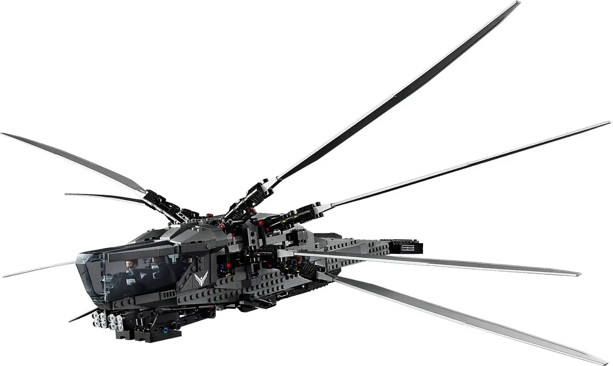 LEGO Icons 10327 Dune Atreides Royal Ornithopter set, image 5