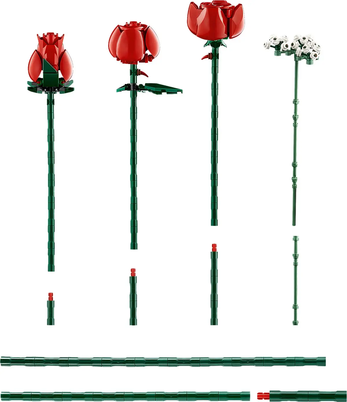 LEGO Icons 10328 Bouquet of Roses set, image 5