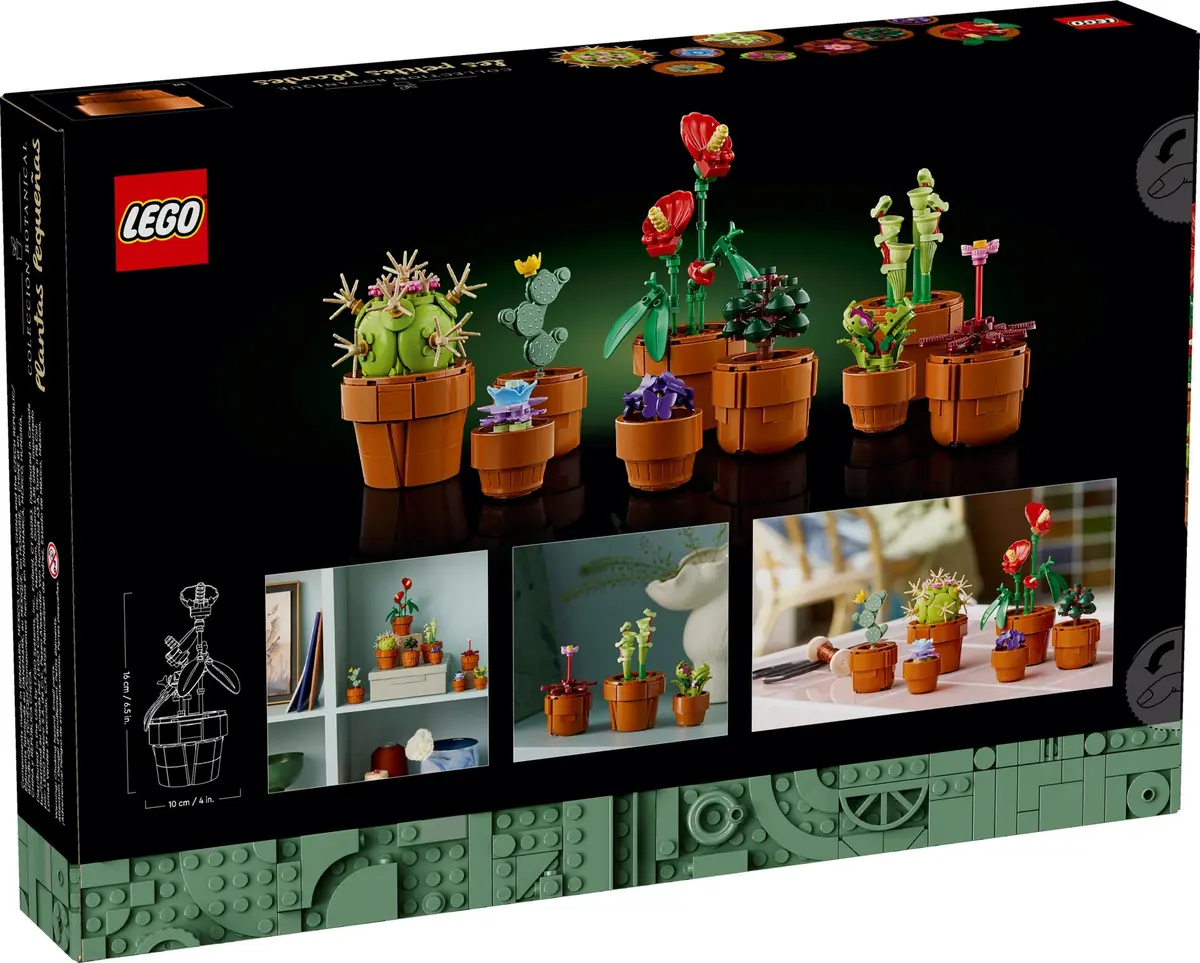 LEGO Icons 10329 Tiny Plants set, image 6