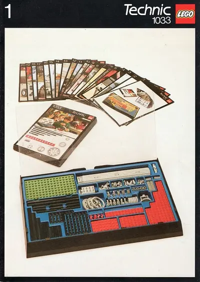 LEGO Dacta 1033 Building Cards - 1032 set