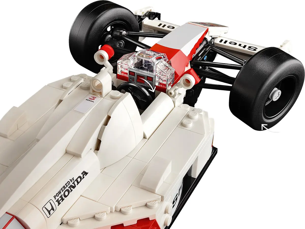 LEGO Icons 10330 McLaren MP4/4 & Ayrton Senna set, image 6