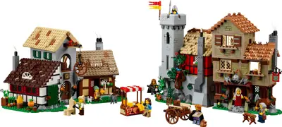 LEGO Icons 10332 Medieval Town Square set