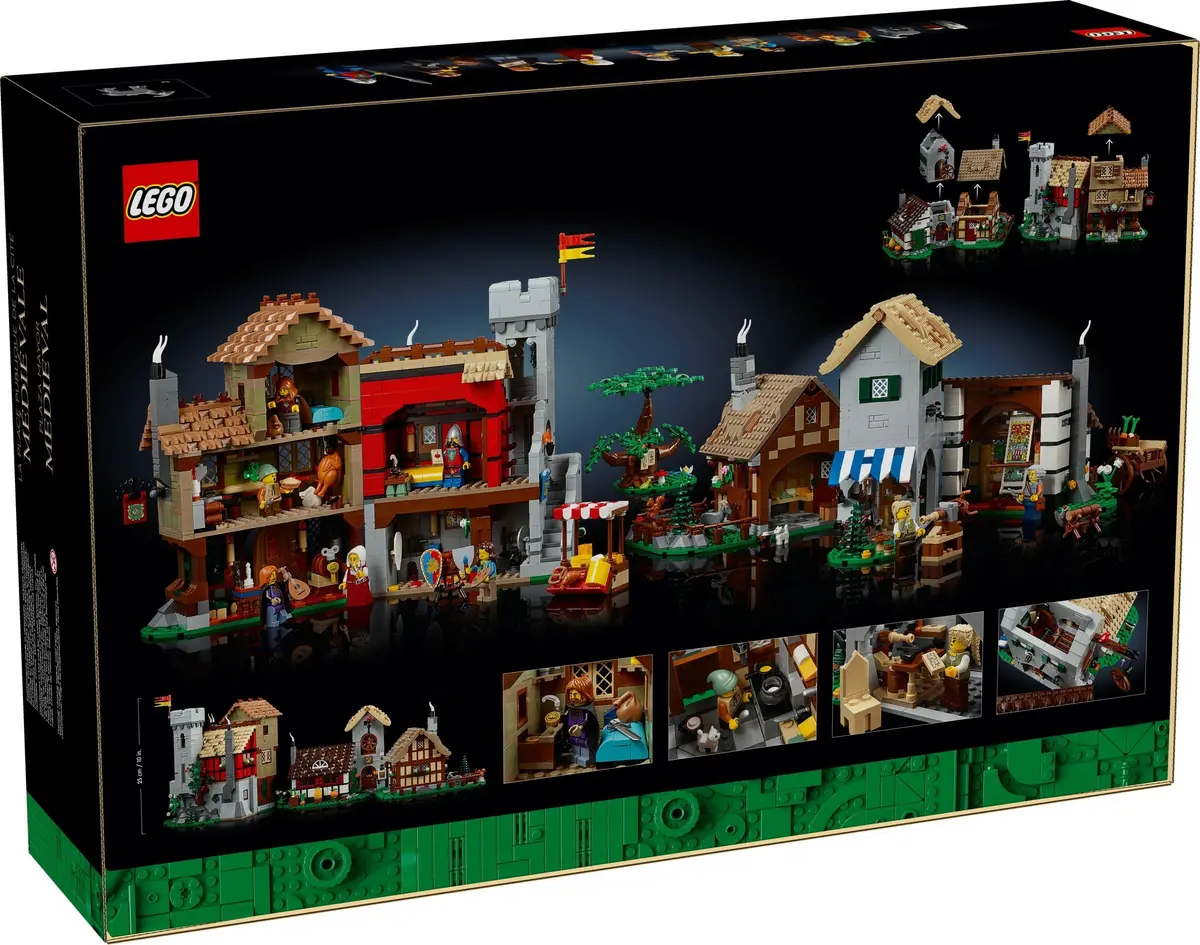LEGO Icons 10332 Medieval Town Square set, image 15