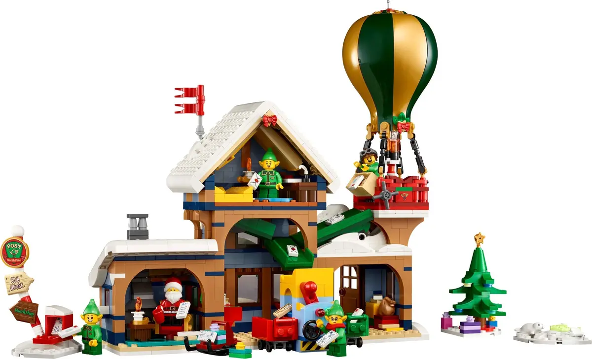 LEGO Icons 10339 Santa's Post Office set, image 3