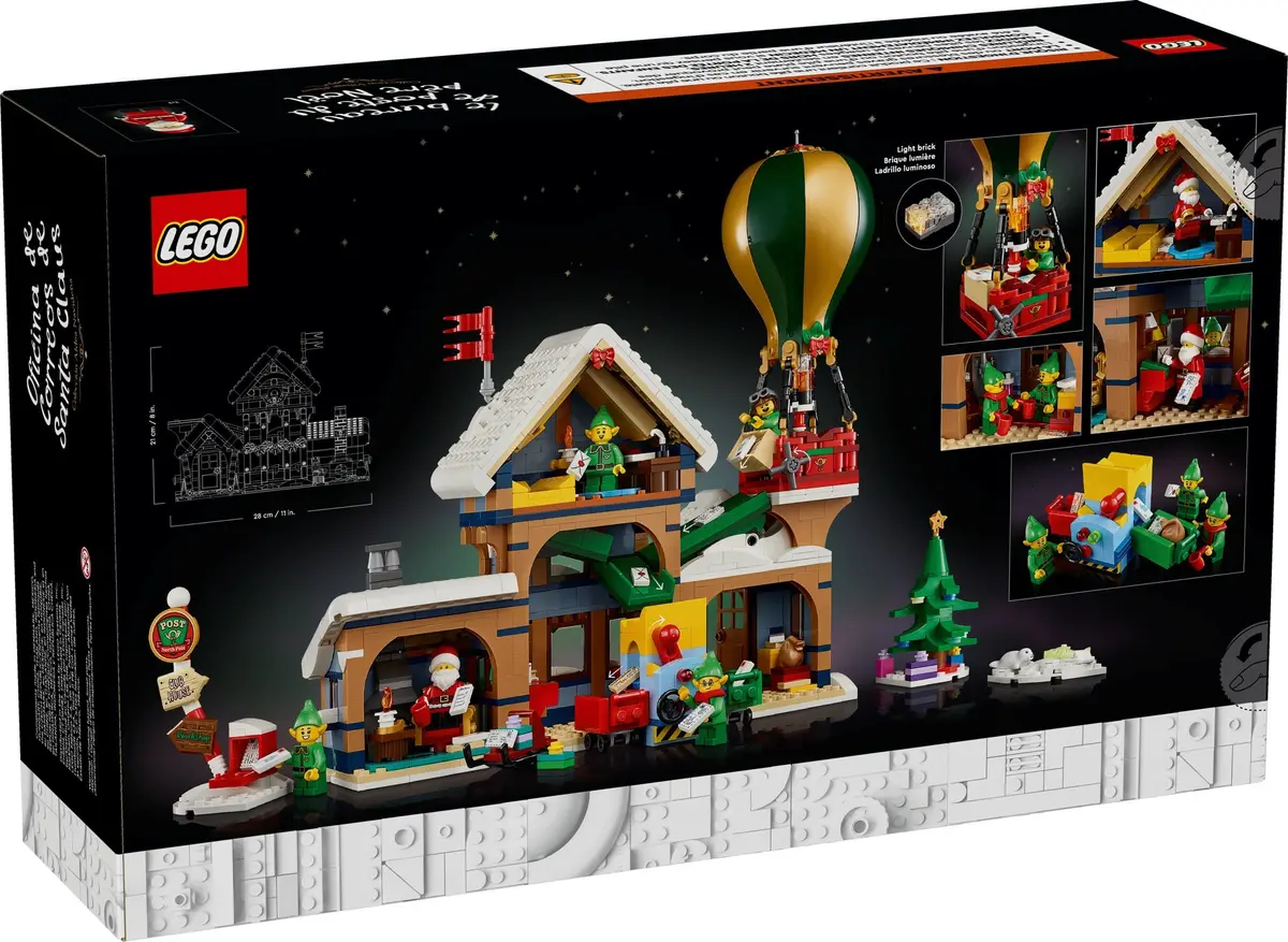 LEGO Icons 10339 Santa's Post Office set, image 9