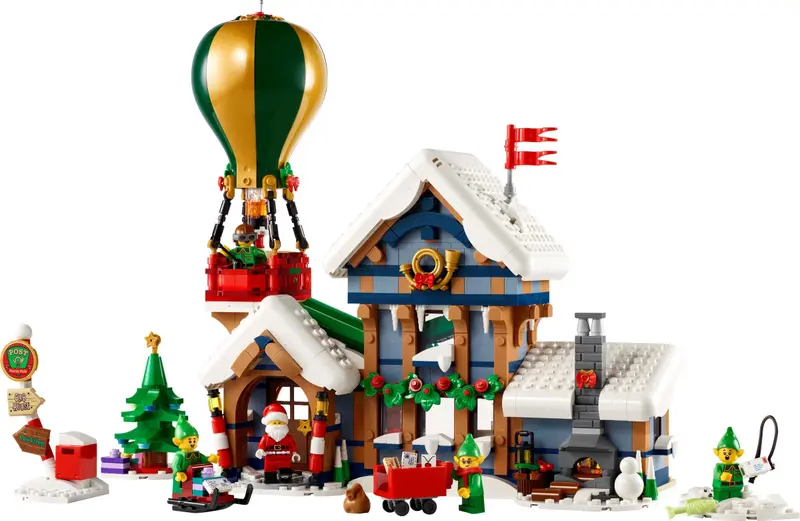 LEGO Icons 10339 Santa's Post Office set