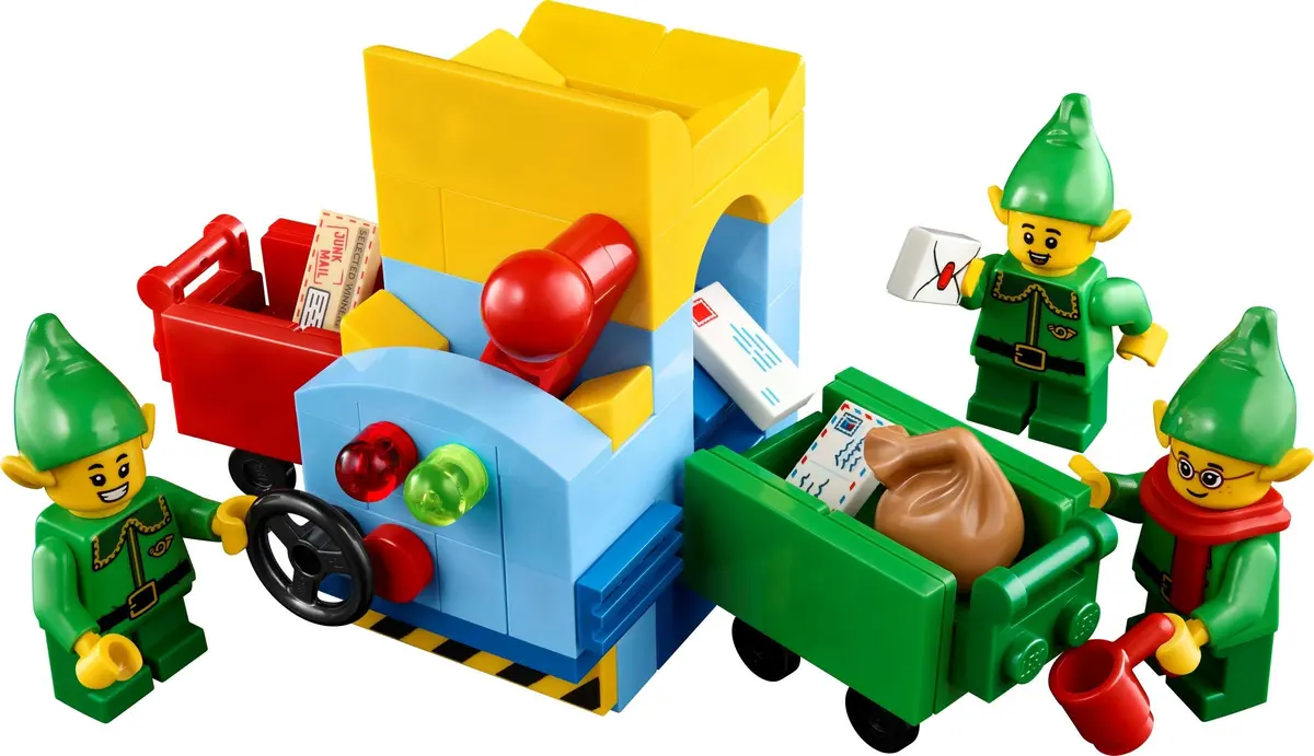LEGO Icons 10339 Santa's Post Office set, image 7