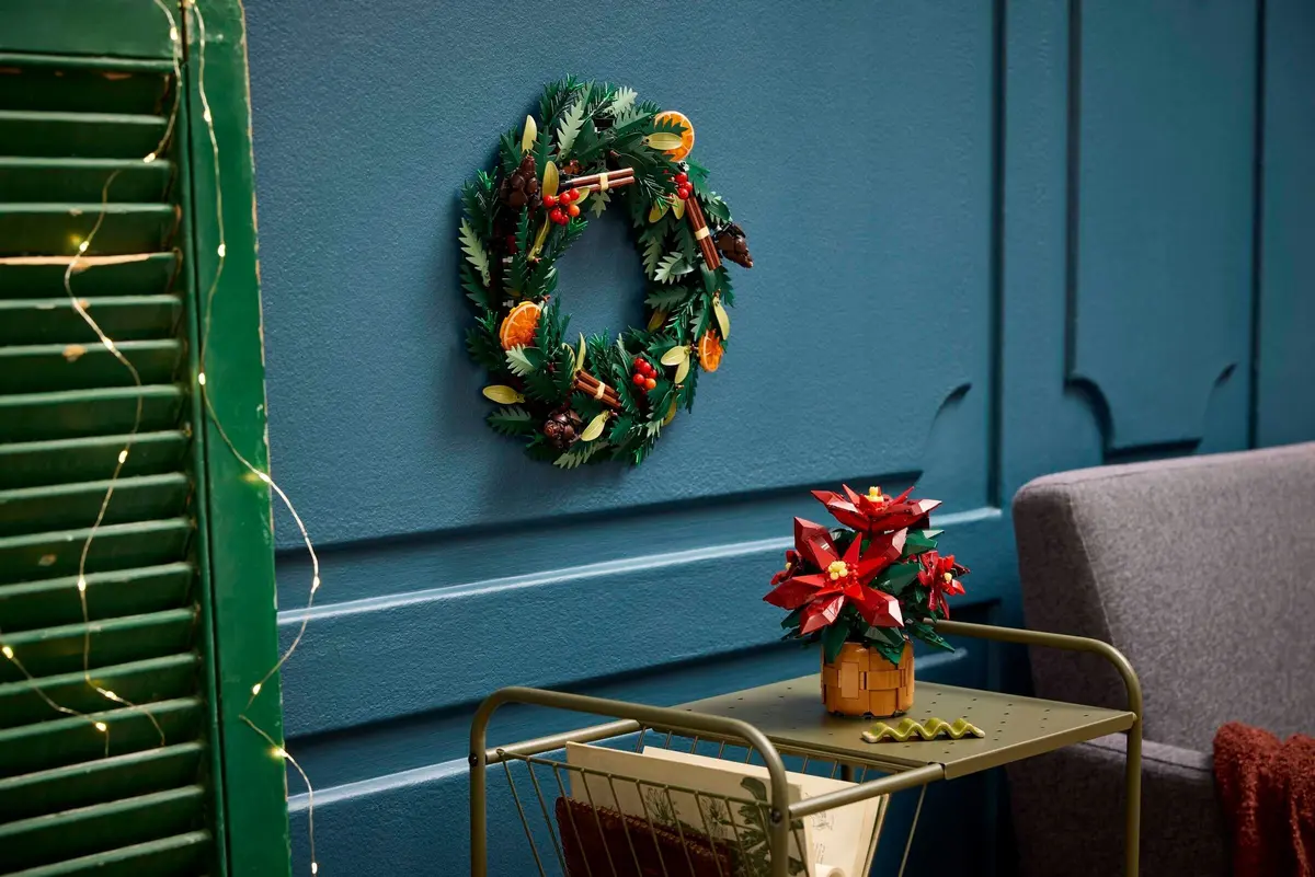 LEGO Icons 10340 Wreath set, image 10